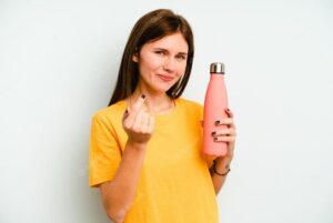 garrafa de presente para mulher