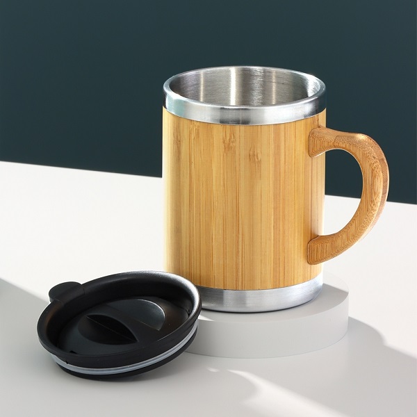 caneca de bambu 300ml